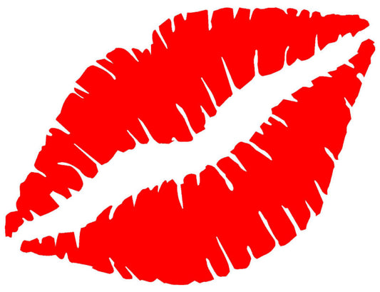 Lips Vinyl Decal – 6 Inch