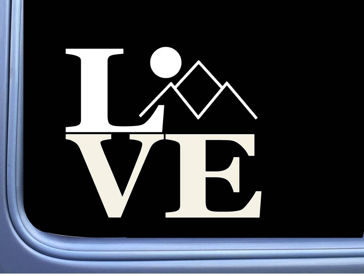 Mountain Love Vinyl Decal