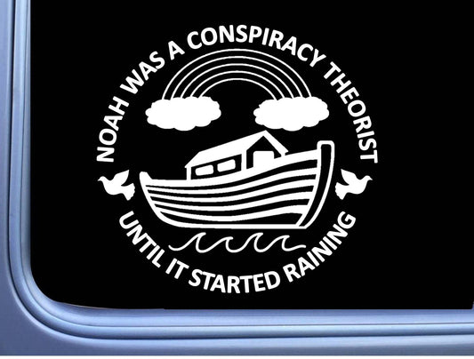Noah Conspiracy Vinyl Decal – 6 Inch