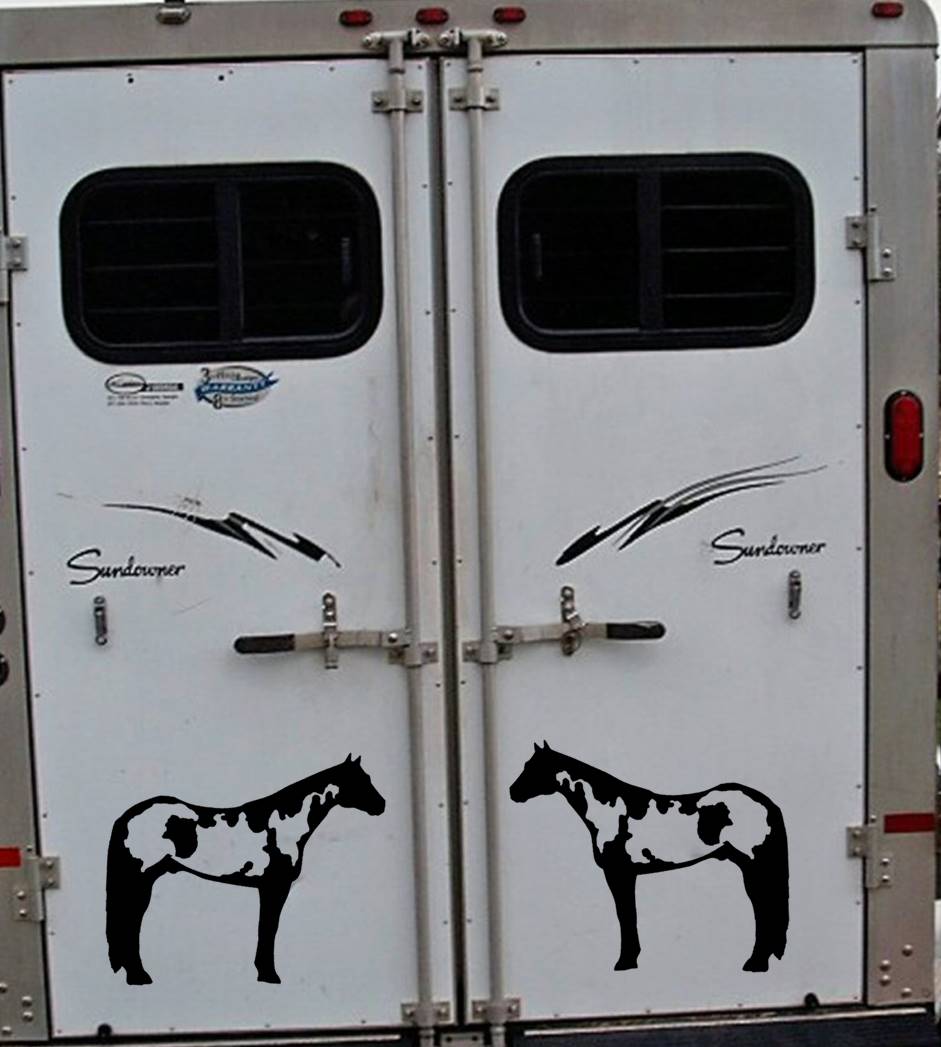 Paint Horse Vinyl Decal – 12 Inch