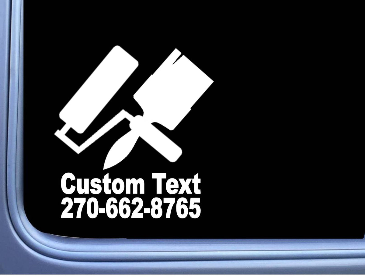 Painter Custom Vinyl Decal – 6 Inch
