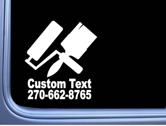Painter Custom Vinyl Decal – 6 Inch