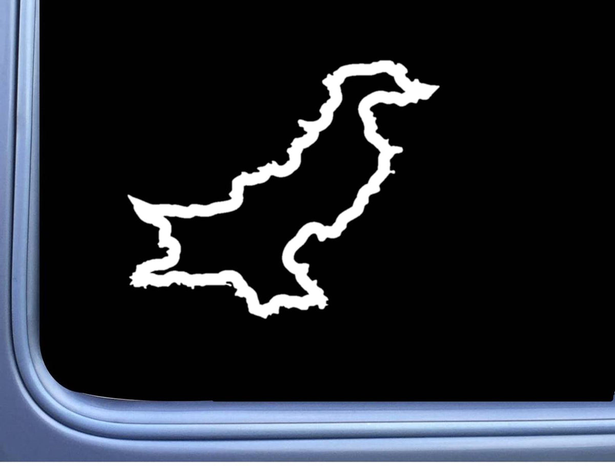 Pakistan Country Vinyl Decal – 6 Inch