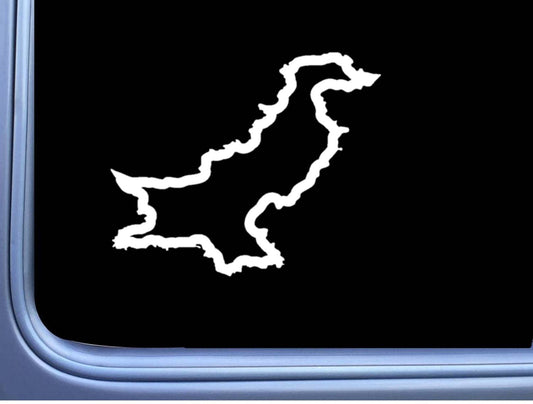 Pakistan Country Vinyl Decal – 6 Inch