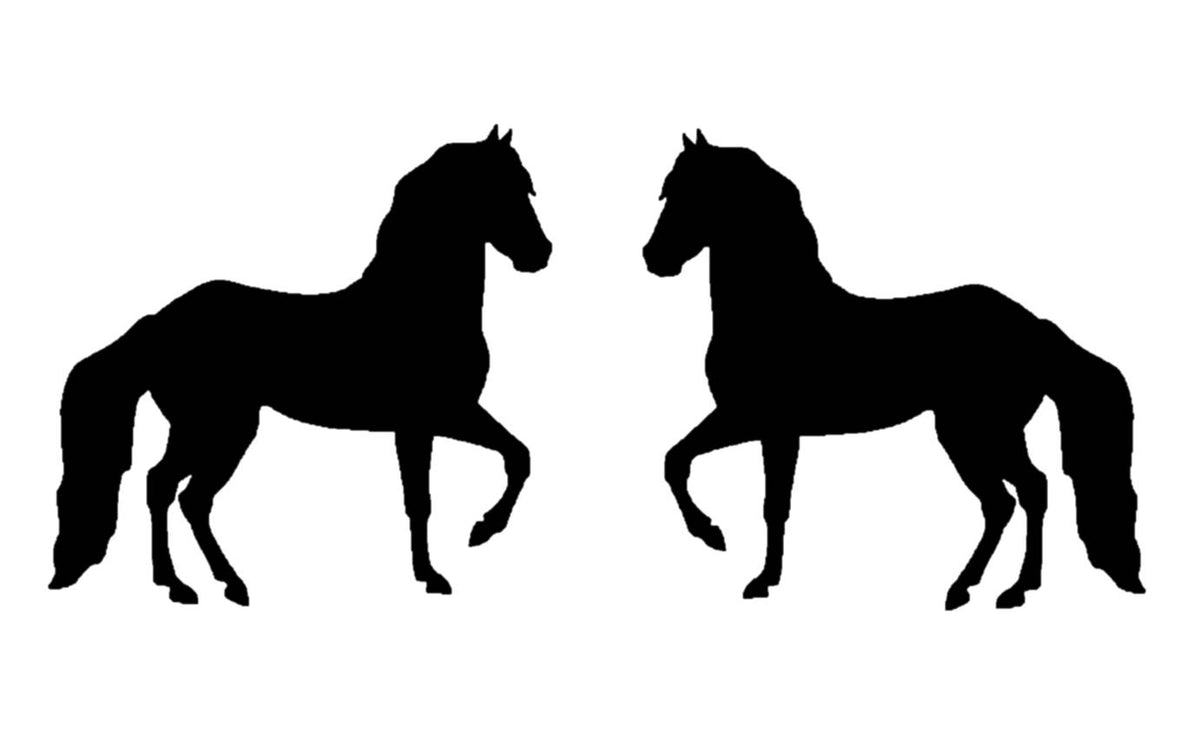 Paso Fino Horse Vinyl Decal – 12 Inch