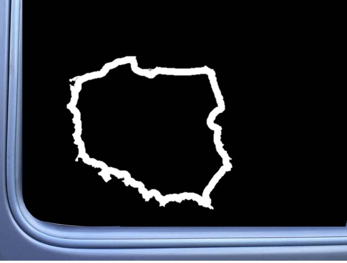 Poland Vinyl Decal – 6 Inch