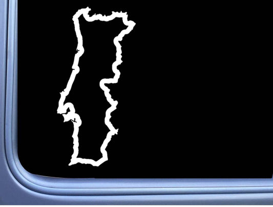 Portugal Country Vinyl Decal – 6 Inch
