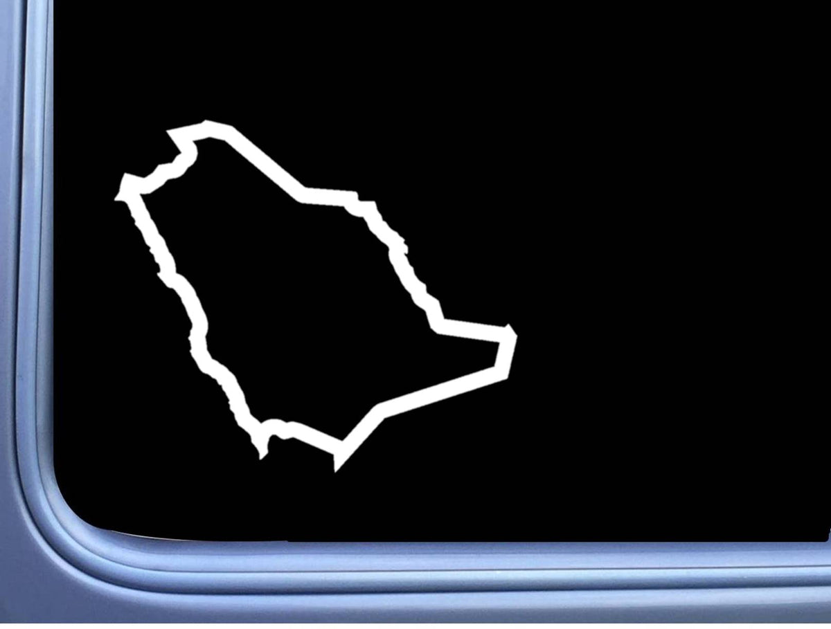 Saudi Arabia Country Vinyl Decal – 6 Inch