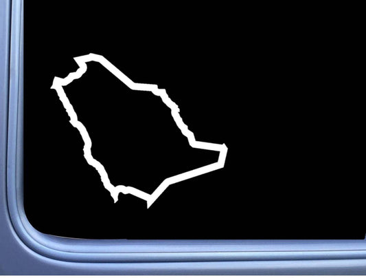 Saudi Arabia Country Vinyl Decal – 6 Inch